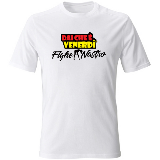 T-Shirt Fighe a Nastro