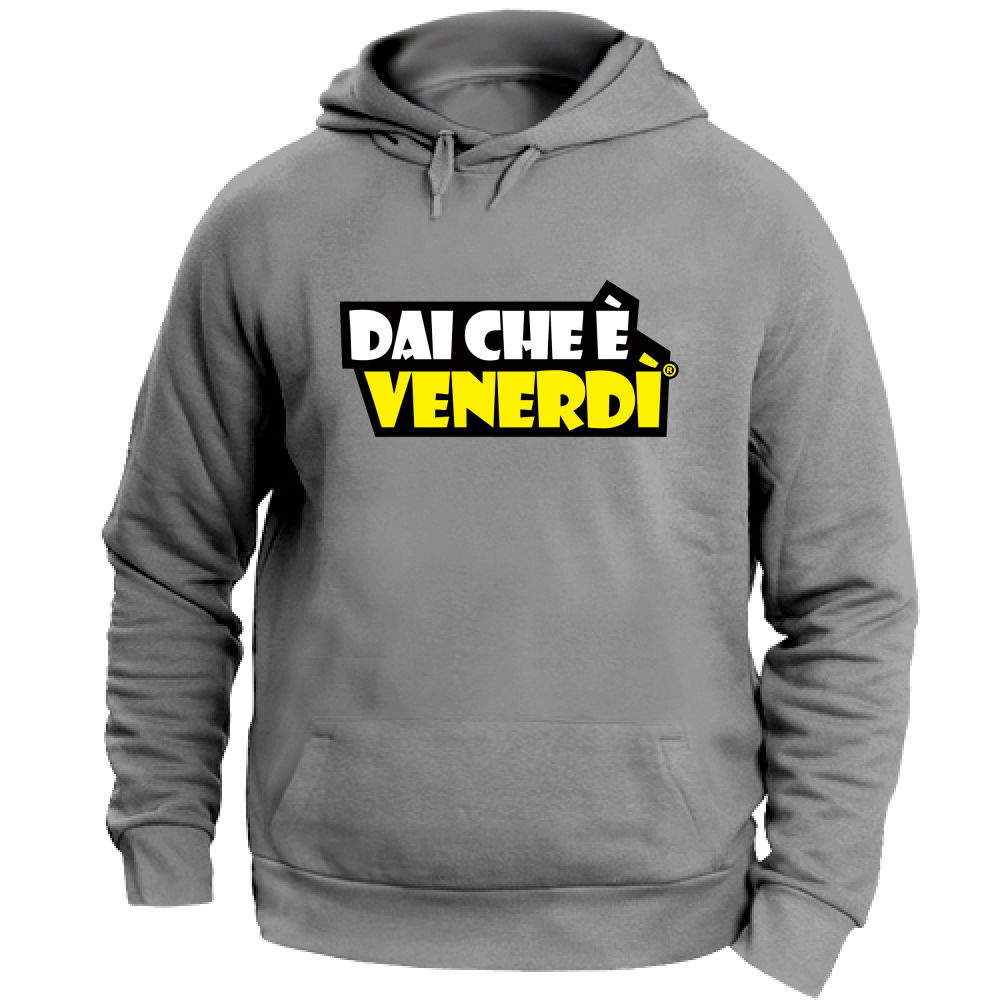Felpa con cappuccio Dai Che è Venerdì®