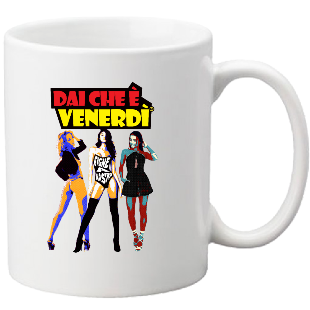 Tazza MUG Fighe a Nastro Pop Art