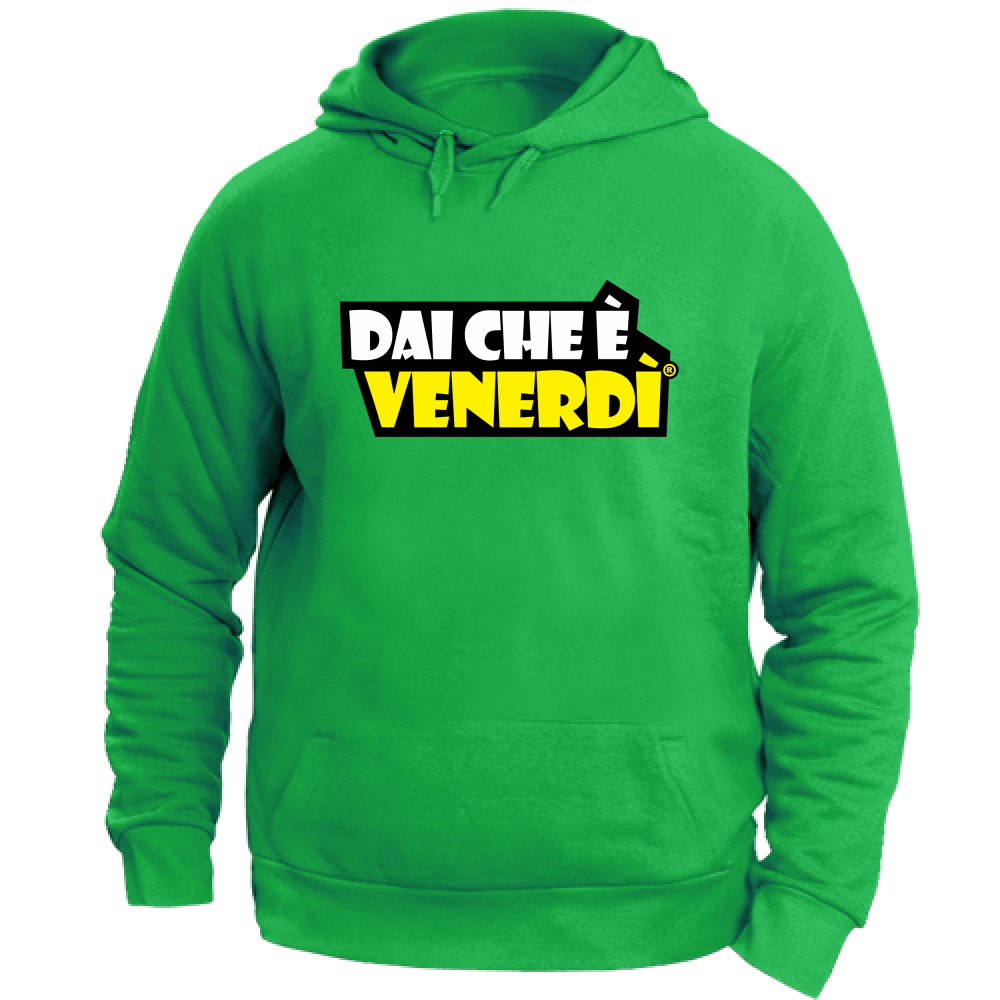 Felpa con cappuccio Dai Che è Venerdì®