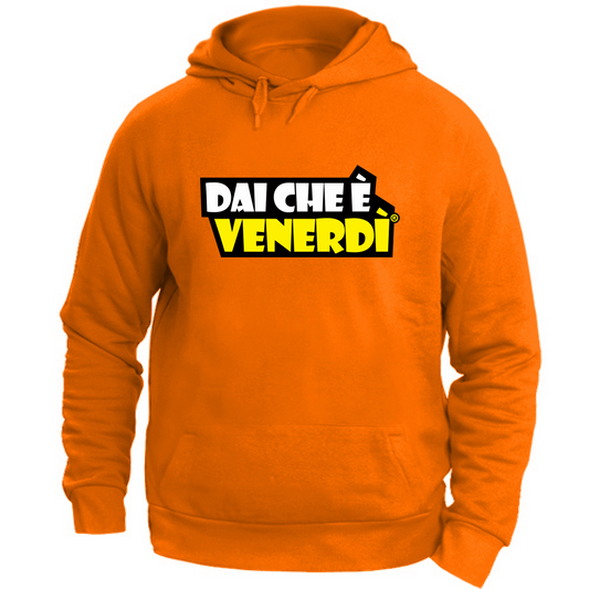 Felpa con cappuccio Dai Che è Venerdì®