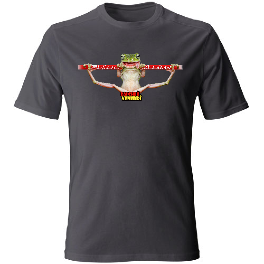 T-Shirt Fighe a Nastro Frog