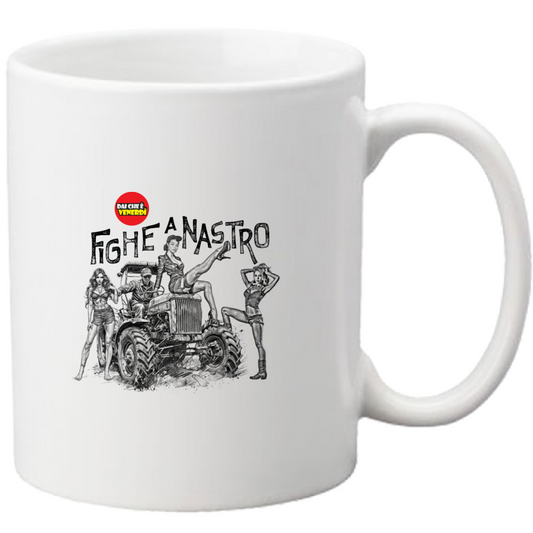Tazza MUG Fighe a Nastro sul Trattore