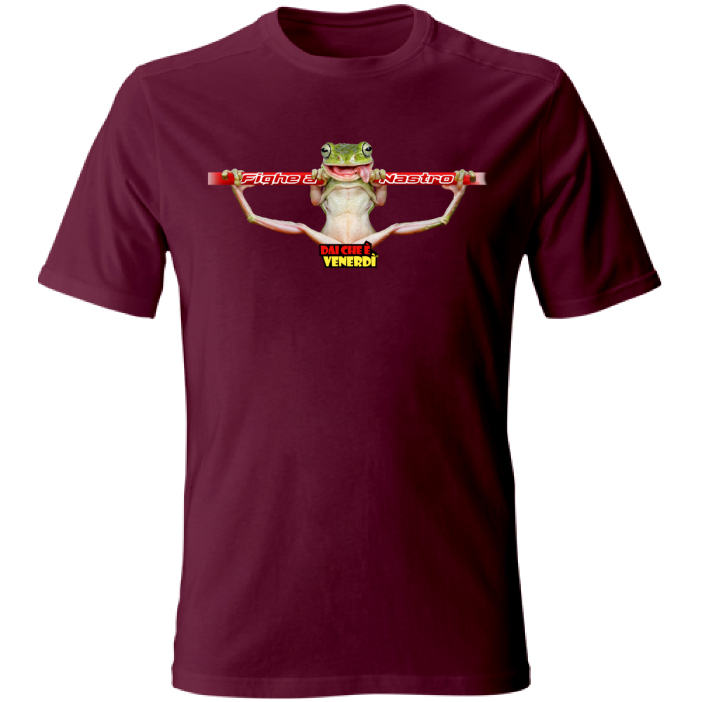 T-Shirt Fighe a Nastro Frog