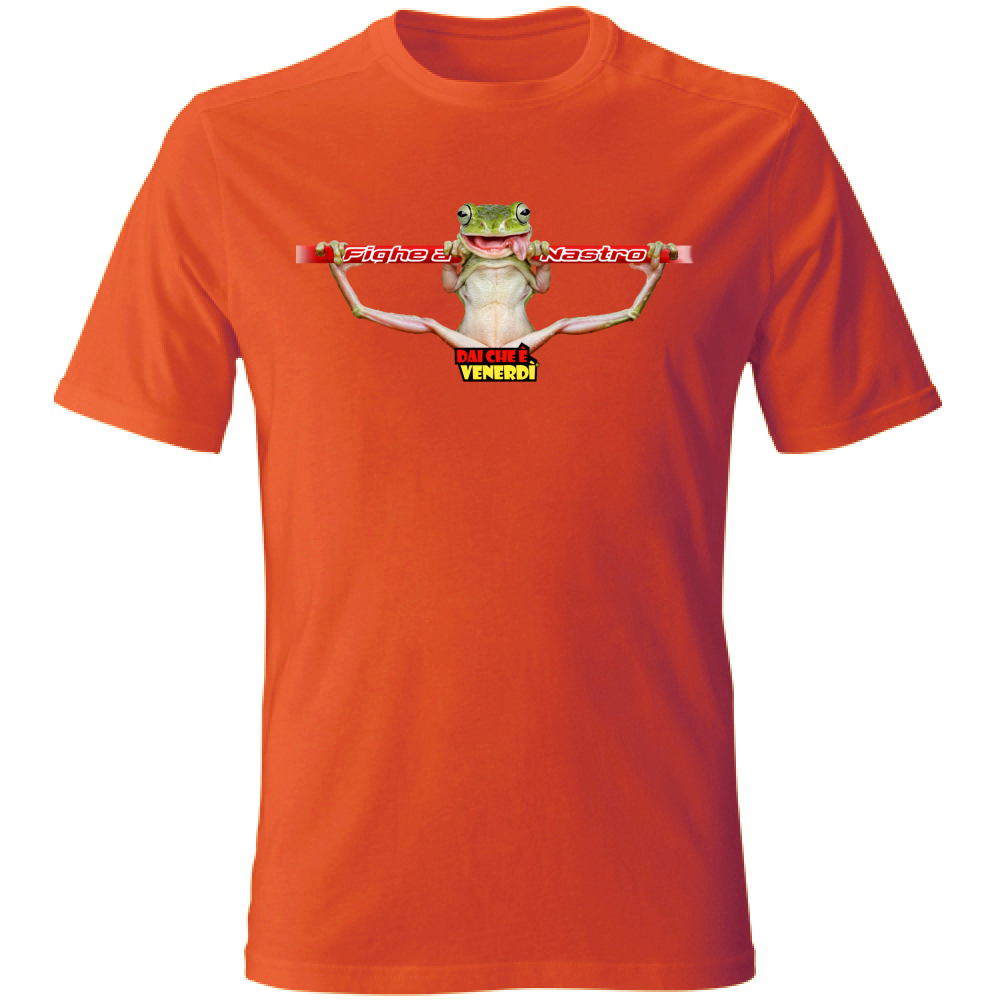 T-Shirt Fighe a Nastro Frog