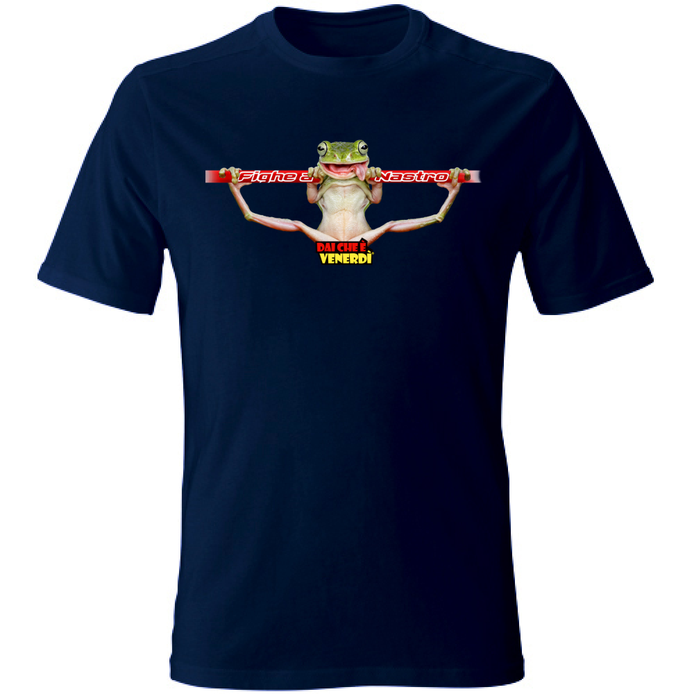 T-Shirt Fighe a Nastro Frog