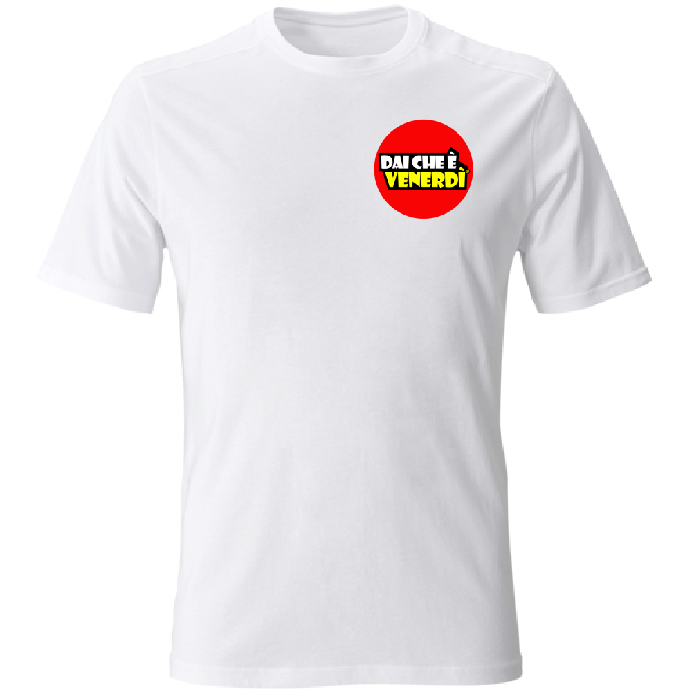 T-Shirt Dai Che è Venerdì® Logo Small
