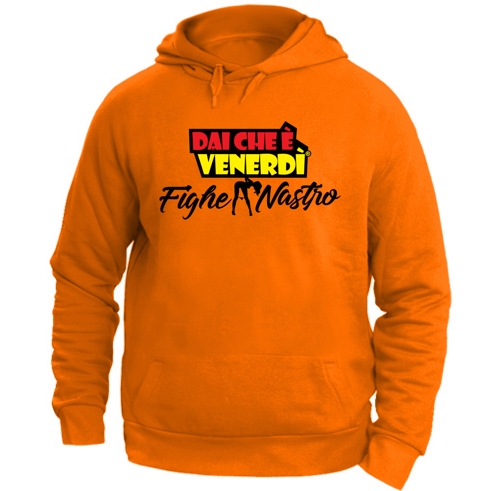 Felpa con Cappuccio Fighe a Nastro