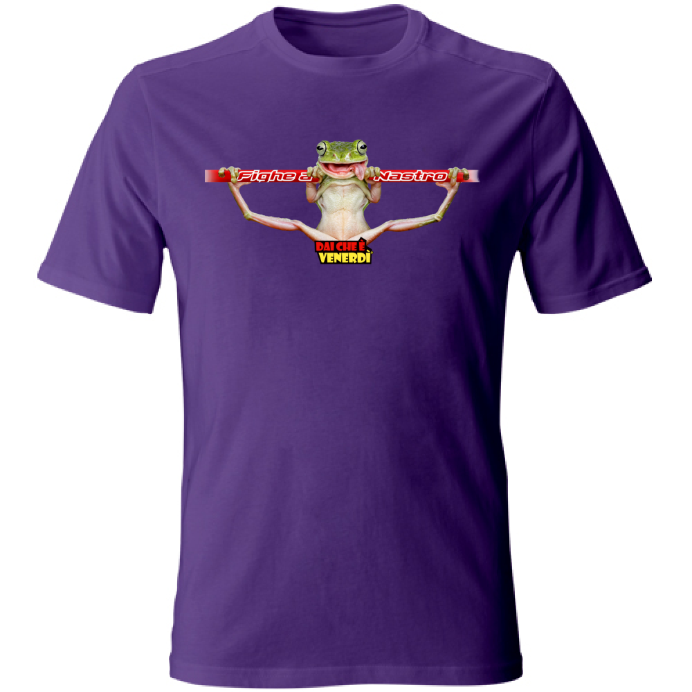 T-Shirt Fighe a Nastro Frog